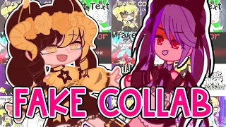 BACK IN TIME!|Fake Collab with @y3llowx|#y3llowbit|Gacha FNF|_xPurpiex_