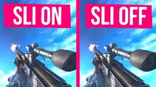 SLI Still Worth It? Battlefield V Tested with Two Graphics Cards!