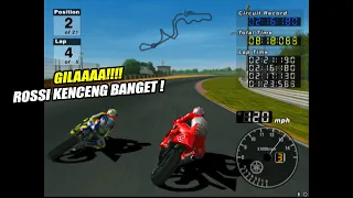 Nyobain MotoGP 3 Dan Langsung Ngelawan Rossi ! Susah Banget Asli ! - MotoGP 3 Gameplay PS2