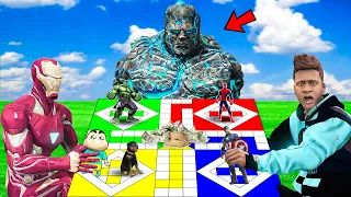 Franklin Playing Ludo With Avengers In GTA 5 | Ludo In GTA 5