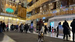 Christmas NYC LIVE Walking Hudson Yards & Macy’s 34th Street w/Hudson the Dog Part 2 December 2022