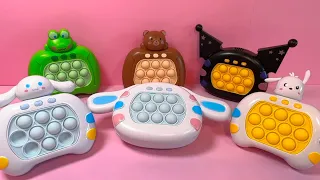 48 Minutes Satisfying with Unboxing Sanrio Characters Pop it Puzzel Game Toys | ASMR