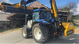 Fitting the new mcconnel hedge trimmer 6565T. Episode 97