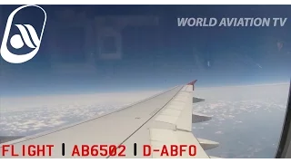 Air Berlin A320 AB6502 Full Flight Munich-Hamburg [HD]