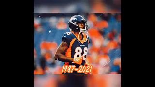 Demaryius Thomas Tribute (Death Bed by Powfu)