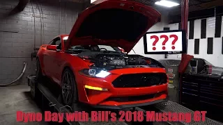 Bill's 2018 Mustang makes Power on the Dyno