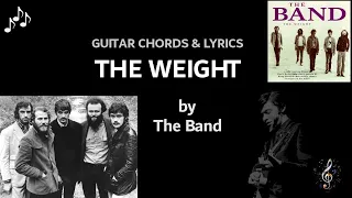 The Weight by The Band - EASY Guitar Chords and Lyrics ~  Capo on 2nd fret ~