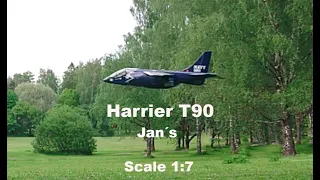 RC Harrier Jump Jet EDF version Scale 1:7 Teaser Video