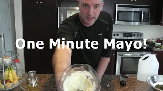 How to Make Mayonnaise in One Minute