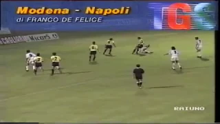 modena napoli 0-3 coppa italia 92-93