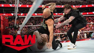 Ricochet ambushes Logan Paul and “Dirty” Dom after being disrespected: Raw highlights, Oct. 23, 2023