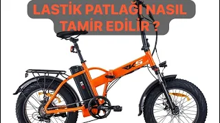 ELEKTRİKLİ BİSİKLET LASTİĞİ NASIL TAMİR EDİLİR?