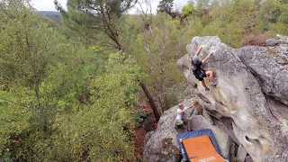 fontainebleau bouldering ( 7a to 7b+)