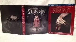 Schindler's List Blu-ray/DVD DigiPack Unboxing - (1993) - Steven Spielberg