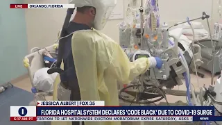 'Code black': Florida hospital system overwhelmed amid COVID-19 surge | LiveNOW from FOX