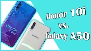 Сравниваем Honor 10i и Samsung Galaxy A50: В одни ворота?