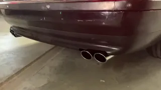 BMW 750i e38 Supersprint exhaust x pipe