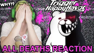 Bijuu Mike Reacts to All Danganronpa Trigger Happy Havoc Deaths and Executions