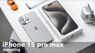 Ого! - iPhone 15 pro max (Unboxing)