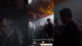Dimash down with audience