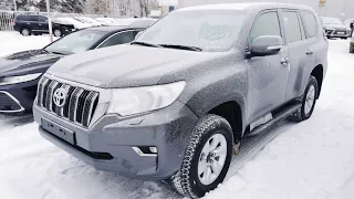 2021 ТОЙОТА ПРАДО 2.7 БЕНЗИН АВТОМАТ ОБЗОР СТАНДАРТ TOYOTA LAND CRUISER PRADO 150