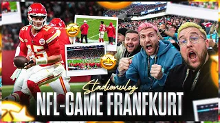 „Was für eine STIMMUNG“ 😍 Unser 1. NFL Spiel in Frankfurt mit Broski 🔥 Dolphins VS Chiefs