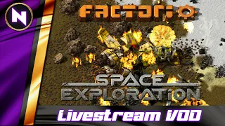 Factorio Space Exploration | 01b | Livestream VOD | 2023-09-10