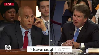 Sen. Booker asks Kavanaugh his opinion on gay marriage and LGBT rights