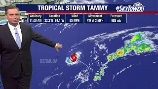 Tropical Storm Tammy redevelops in Atlantic