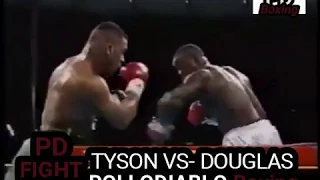 Mike Tyson vs James Buster  Douglas Highlight