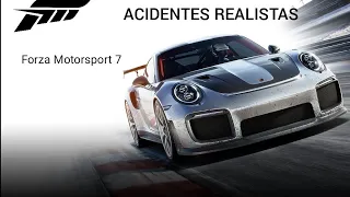 Forza Motorsport 7 | Acidentes Realistas | Agu