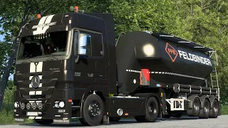 Mercedes-Benz Actros MP3 Edition Black Liner - V8 Open Pipe Sound