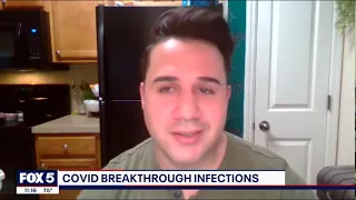Though rare, people testing positive for breakthrough infections talk about experience | FOX 5 DC
