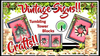HIGH END FOR CHEAP TUMBLING TOWER BLOCKS DIYS & MUST TRY JENGA BLOCKS CHRISTMAS SIGNS & JOIN US NOW