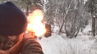 Winter Muzzleloader & Flintlock Black Powder Shooting In Montana