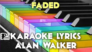 ALAN WALKER FADED KARAOKE LYRICS VERSION HD