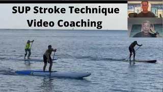 A more efficient paddle stroke- Virtual Stand Up Paddleboard technique coaching