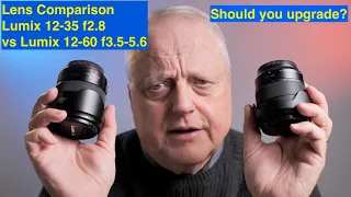 Panasonic Lumix 12-35 f2.8 & 12-60 f3.5-5.6 Compared