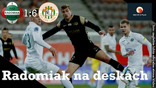 Radomiak Radom 1-6 Zagłębie Lubin | 32. kolejka PKO BP Ekstraklasa | Radomiak na deskach