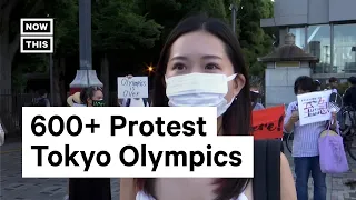 Hundreds Protest Tokyo Olympics Amid COVID-19 Rise