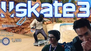 SKATE 3 - MEGA PARK 1v1 | X7 Albert