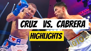 Isaac Cruz vs Giovanni Cabrera Highlights