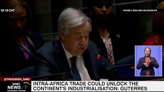 Africa Day | Intra-Africa trade could unlock the continent's industrialisation: Guterres