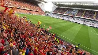 Les Corons, chanté par le stade Bollaert-Delelis (RCL-ASSE 15/08/2021)