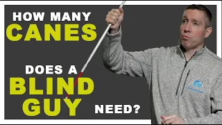LIVING THE BLIND LIFE #4 - How Many Canes Does a Blind Guy Need?