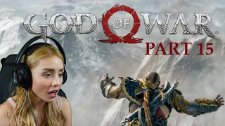 Sarah Plays God of War - Blind Playthrough 4K Part 15- I'm Going to Hel - Return to the Summit