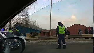 В Саранске автомобиль врезался в дом есть погибший