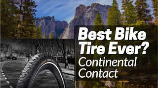 Continental Bike Tire Review- Best Tire Ever? Contact Plus-Hybrid Mountain Road E-Bike Tires Upgrade