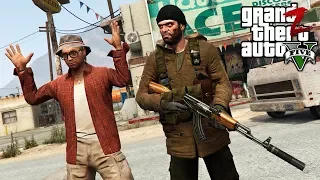 GTA 5 Зомби Апокалипсис - ВСТРЕТИЛ ВЫЖИВШИХ ЛЮДЕЙ В ГТА 5 МОДЫ #7! РЕАЛЬНАЯ ЖИЗНЬ ОБЗОР МОДА GTA 5