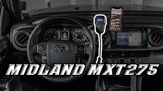 Midland MXT275 Radio Unboxing and Install | 3rd Gen Tacoma Overland Radio